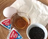 HMで簡単☆ビスケットスコーン/黒胡麻作り方1写真