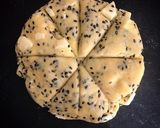 HMで簡単☆ビスケットスコーン/黒胡麻作り方10写真