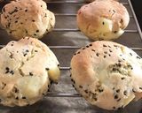 HMで簡単☆ビスケットスコーン/黒胡麻作り方17写真