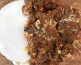 肉みそリメイク!なんちゃって麻婆豆腐丼作り方2写真