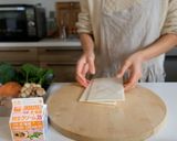 簡単♪ほうれん草とベーコンのキッシュ作り方1写真