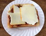 余ったミートソースdeチーズトースト作り方2写真