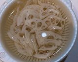 れんこんのきんぴら作り方2写真