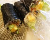 恵方巻　巻き方（ラップで！まきすで）作り方11写真