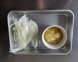 リナブルーde青の冷製コーンポタージュ作り方1写真