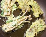 茶えのき茸ねぎ焼き作り方3写真