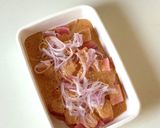 kanonドレッシングで【アヒポキ(丼)作り方2写真