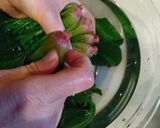食に問題を抱えた時に☆ ほうれん草下拵え作り方4写真