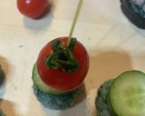 ひな祭♪スピ飾り巻き寿司とスピ野菜雛寿司作り方12写真