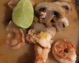 エビココナッツスープ　タイ料理作り方5写真