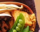 お弁当★サラダチキンでカレーチーズピカタ作り方4写真