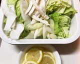 さっぱり！鶏塩レモン鍋作り方1写真