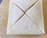 厚切りトマトとハムのサンドイッチ作り方8写真