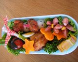 ★遠足　の　お弁当★作り方1写真