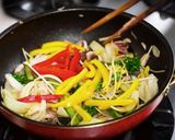 イイダコとはなっこりーの旨辛炒め作り方5写真