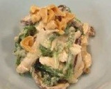鶏ささみと春菊のくるみ味噌和え作り方8写真