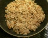 残った牛脂で！ニンニクご飯☆作り方5写真