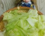 リカちゃん♡レタスイカエビマヨネーズ炒め作り方1写真