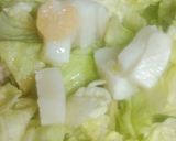 リカちゃん♡レタスイカエビマヨネーズ炒め作り方8写真