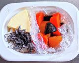 チーズと塩昆布のっけ弁当作り方3写真