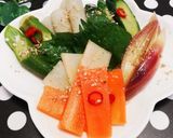 夏野菜のさっぱり浅漬け♡めんつゆで簡単作り方7写真