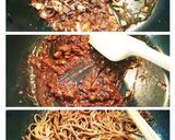 アーモンドチョコパスタ～日本酒仕立て～作り方4写真