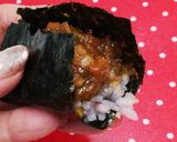野菜たっぷりサバ缶カレー♡海苔で朝カレー作り方9写真