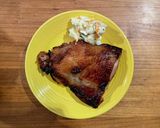 鶏モモ肉　パパローストチキン　オーブン作り方15写真
