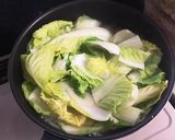簡単ヘルシー☆ミニ白菜の豆乳スープ作り方5写真