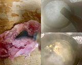ゆで鶏と2種ネギで辛ラーメンアレンジ♪作り方2写真