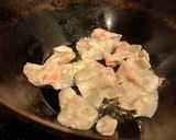 豚ばらと小松菜の炒め物作り方1写真
