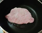 豚肉のソテーバルサミコソースリンゴ添え作り方2写真