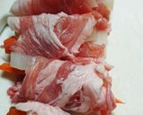 大根と人参の豚肉巻き作り方3写真