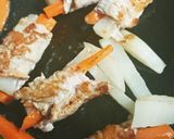 大根と人参の豚肉巻き作り方5写真