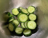 きゅうり×ミニトマトの胡麻和え作り方1写真