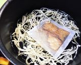 こく甘！切り干し大根と豚バラのお味噌汁作り方1写真