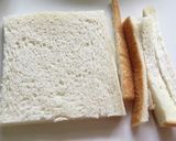 簡単！食パンで生クリームカップケーキ作り方1写真