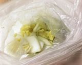 簡単！袋で、白菜の浅漬け！！！作り方1写真
