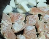 むね肉・長いもの山椒照り焼き！大人な味♪作り方5写真