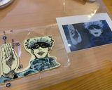 呪術廻戦　キャラ　オブアート 五条悟作り方4写真