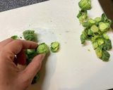 簡単！絶品★芽キャベツとクルミのグリル作り方1写真