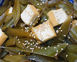 簡単♪茎わかめと厚揚げの炒め物作り方5写真