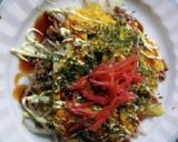 キャベツと豚バラでお好み焼き風作り方11写真