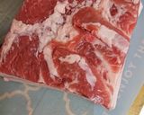 ごぼうと豚バラのピリ辛炒め作り方1写真