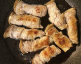 簡単♪エリンギの豚肉巻き（甘辛たれ）作り方3写真