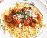 簡単♡柔らか鶏胸肉のバタートマトソース作り方9写真