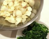 ゆり根と青菜のあんかけたまご作り方1写真