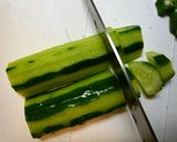 ✿オクラとイカの柚子ドレッシング和え✿作り方4写真