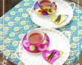 ほっこり～(*´╰╯`*)♬*苺の紅茶♡作り方4写真
