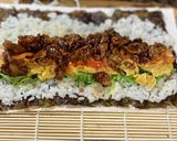 恵方巻き★太巻★簡単★牛キムチキンパ作り方6写真